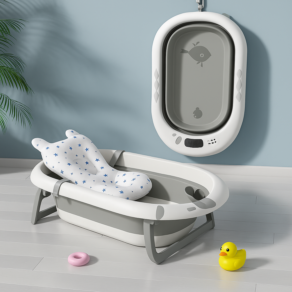 Bain Bébé Ergonomique – Sécurité, confort et plaisir à chaque éclaboussure