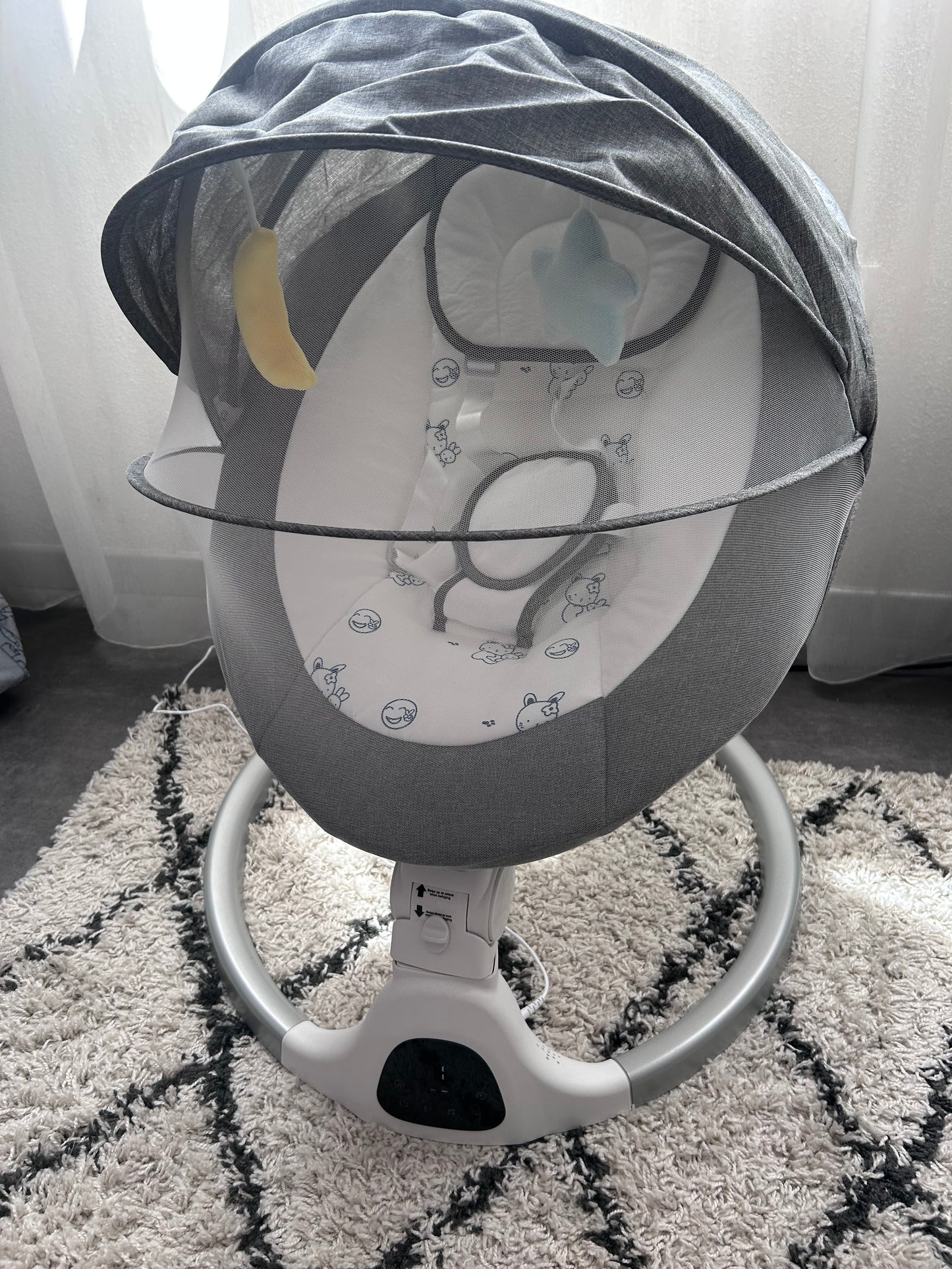 Transat Électrique Confort Premium – Balancement Automatique et Design Ergonomique