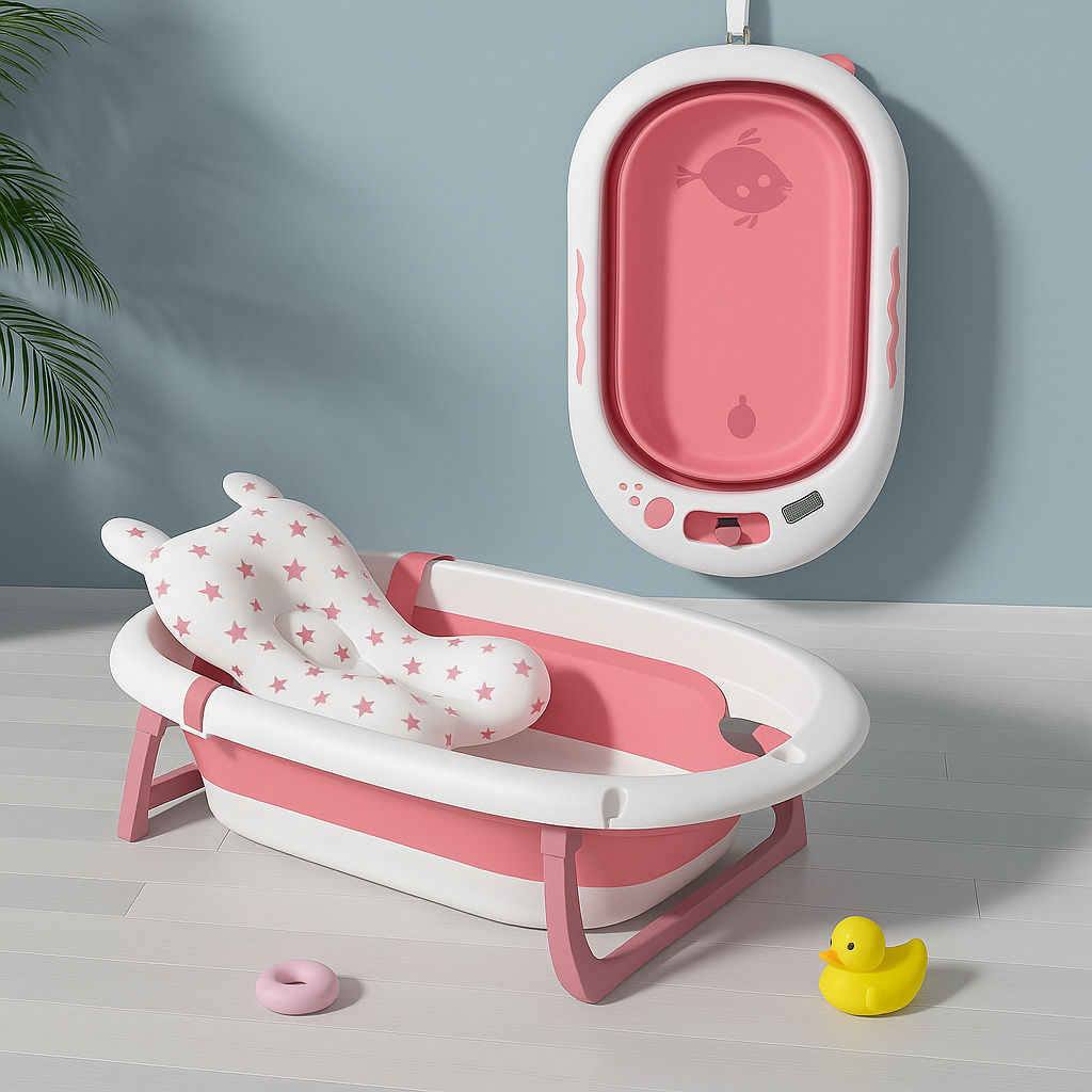 Bain Bébé Ergonomique – Sécurité, confort et plaisir à chaque éclaboussure
