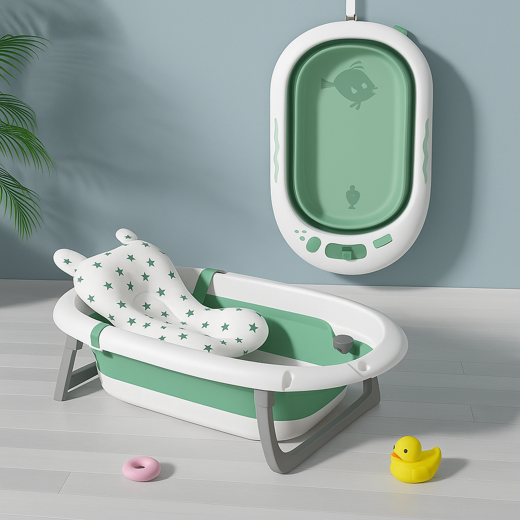 Bain Bébé Ergonomique – Sécurité, confort et plaisir à chaque éclaboussure