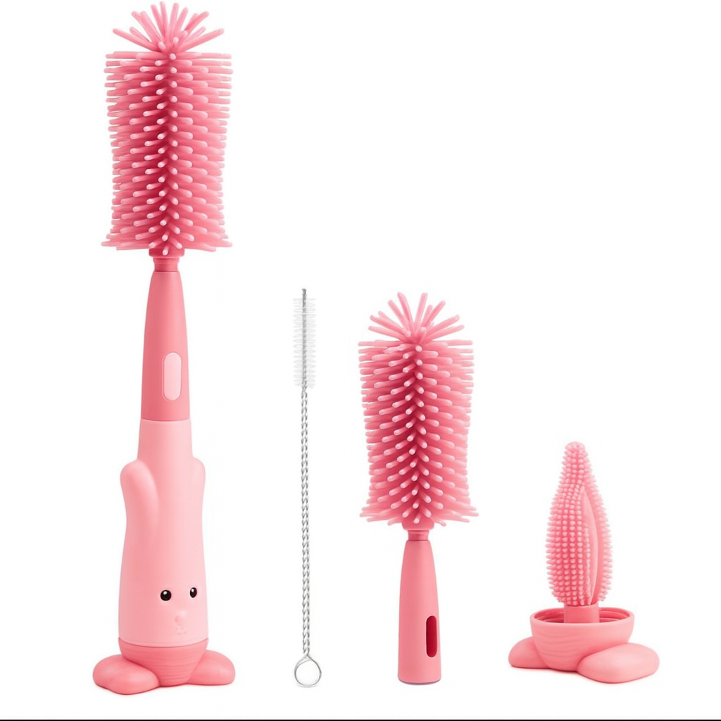 Brosse Lave-Biberon Multi-Têtes – Propreté parfaite, zéro effort