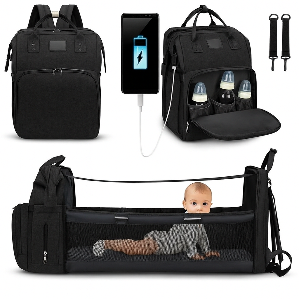 Sac à Langer Multifonctions – Tout pour bébé, partout avec vous