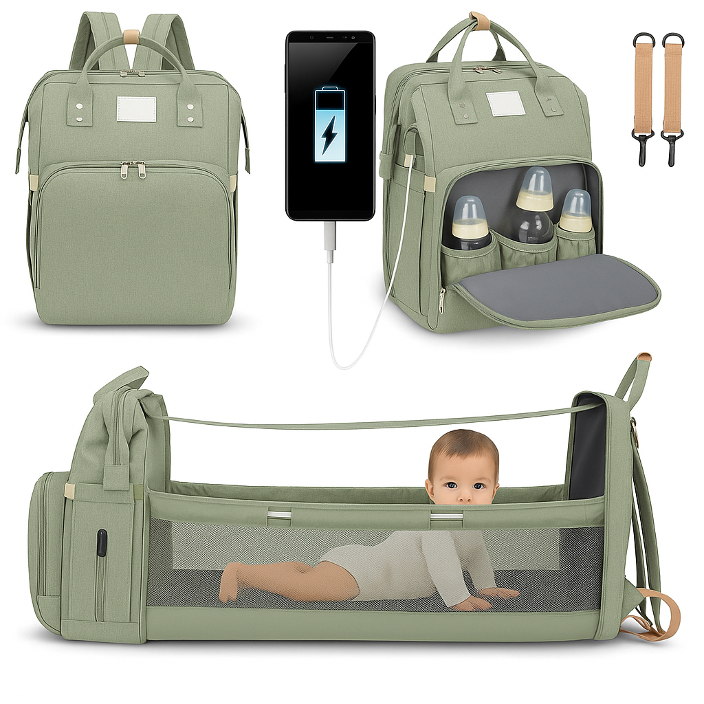 Sac à Langer Multifonctions – Tout pour bébé, partout avec vous