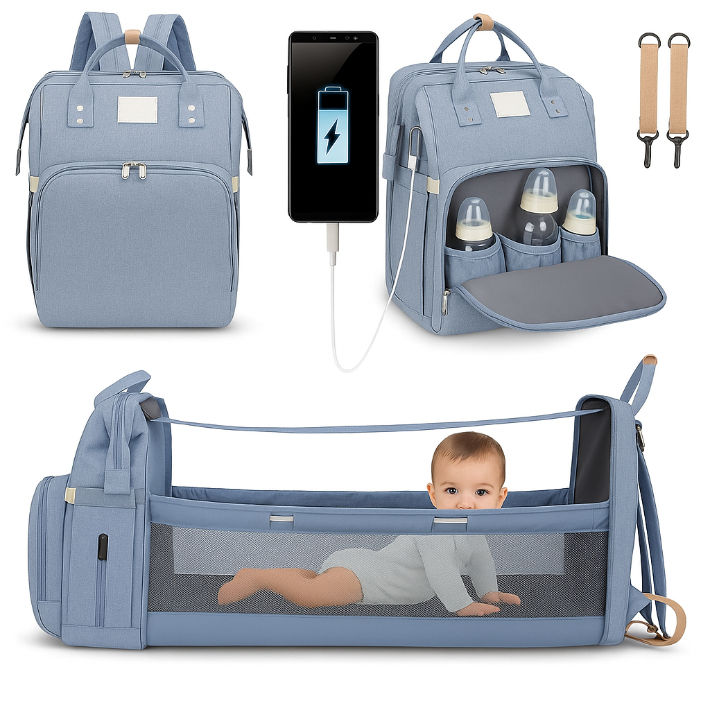 Sac à Langer Multifonctions – Tout pour bébé, partout avec vous