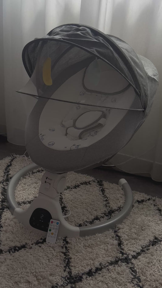 Transat Électrique Confort Premium – Balancement Automatique et Design Ergonomique